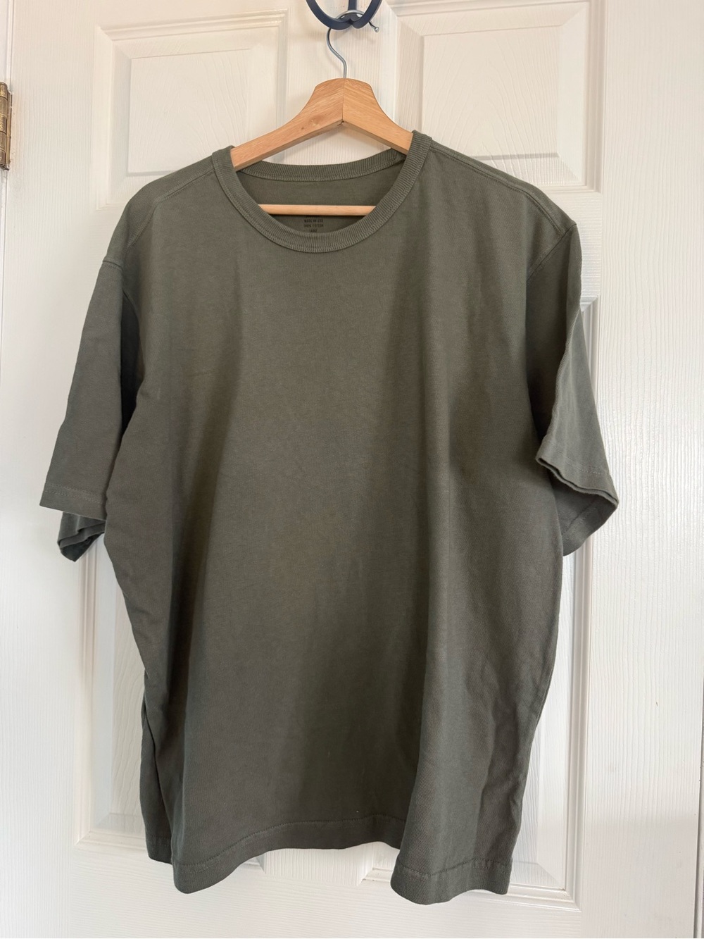 Buck Mason MOUNTAIN MOSSTOUGH-KNIT 90s BOXY TEE NWT Men’s Large L